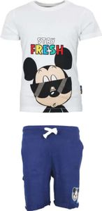 Disney Mickey Maus Kinder Sommerset Shorts plus T-Shirt – Bunt / 122