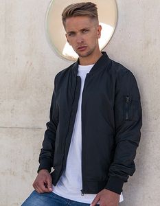 Nylonová bomber bunda BuildYourBrand