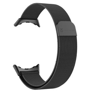 Armband für Google Pixel Watch aus Edelstahl, Tactical – Schwarz