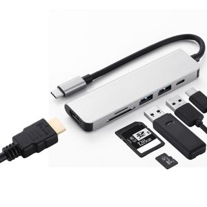 USB C Hub MacBook HDMI Adapter Dock USB C Hub für Mac Pro/Air iPad Typ C