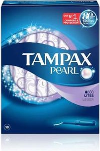 Opakowanie tamponów Pearl Lites Tampax (18 sztuk)