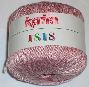 Isis, Baumwollmischgarn von Katia (105m/50g) - Farbe 12 (rosa)