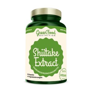 GreenFood Nutrition Shiitake-Extrakt 90 Kapseln