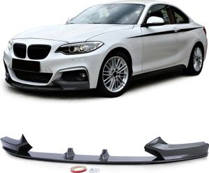 Front Spoiler Lippe Ansatz Sport Carbon Optik passend für BMW 2er F22 F23 ab 13