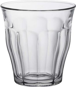 Duralex Picardie Tumbler, Trinkglas, 220ml, Glas gehärtet, transparent, 6 Stück