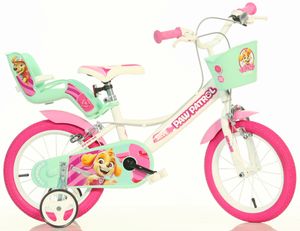 Dino Bikes Dievčenský bicykel 14“ s príslušenstvom PAW PATROL