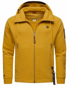 Stone Harbour Herren Hoodie Sweatjacke Kapuzen Jacke Sweater Pullover Finn Luca Mustard Yellow Gr. 50 - L