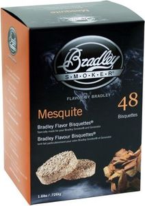Udiarenské brikety Bradley Smoker Mesquite 48 ks