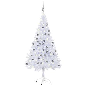 vidaXL Umelé osvetlenie vianočného stromčeka 180 cm 620 vetiev