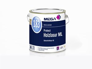 MEGA 183 Protect Holzlasur ML 2,5 Liter eiche hell