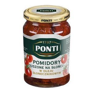 Ponti Suszone Pomidory w Oleju Słonecznikowym 280G