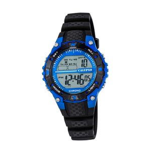 Calypso Unisex Uhr K5684/5 Kunststoff PUR Armbanduhr Digital schwarz D2UK5684/5