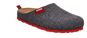 Rohde Napoli Ladies Clogs Mules Slippers Sustainable Recycled, Farba:Grey (Anthracite), Veľkosť:EUR 39