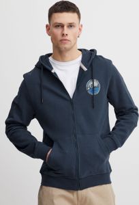 Blend 20715348 Herren Sweatjacke Kapuzenjacke Hoodie mit Kapuze und Reißverschluss