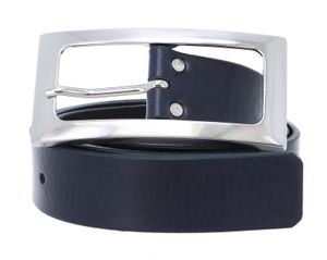 Vanzetti Leder Gürtel Classics 30mm Belt W100 Marine blau