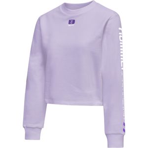 hummel hmlLGC LULA Cropped Sweatshirt Damen pastel lilac XS