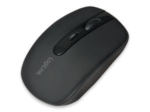 LogiLink Optische Bluetooth Maus kabellos schwarz
