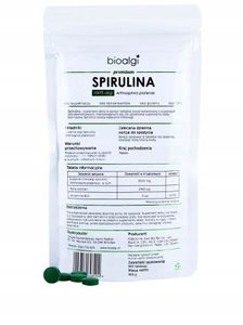 Spirulina tablety - 800 tablet (500 mg) Biořasy