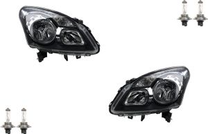Johns, reflektory halogenowe przednie pasują do Renault Koleos HY 08-11 z H7 H7 Zestaw L R 26075JY40A 26025JY40A
