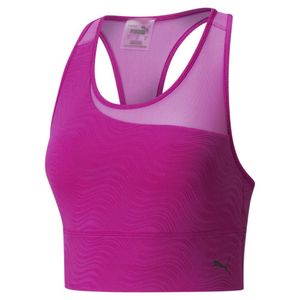 PUMA Mid Impact Flawless Bra DEEP ORCHID L