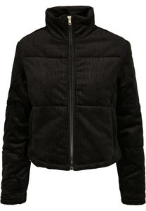 Dámská zimní bunda Urban Classics Ladies Corduroy Puffer Jacket black - S