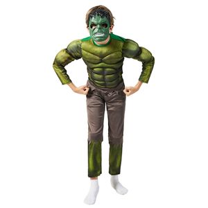 Kinder Marvel Hulk Superhero Cosplay Costume Bodysuit Maske Anzug Party Halloween Cosplay Kostüme Geschenk Grün Gr. L