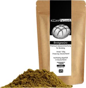Brotgewürz - Premium Brot Gewürzmischung gemahlen - Für rustikales Bauernbrot und andere Brotback-Ideen - 100g