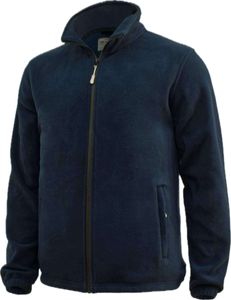 Fleecejacke Arbeitsjacke Pullover Outdoorjacke Wanderjacke Übergangsjacke Blau XL