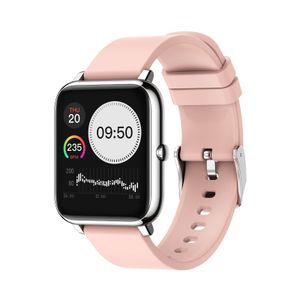 Smartwatch, 1,3 Zoll Fitness Tracker Uhr Touch Screen IP67 Wasserdicht Sport Uhr Schrittzähler Schlafmonitor Pulsuhren Stoppuhr Damen Herren für Android iOS (Pink)