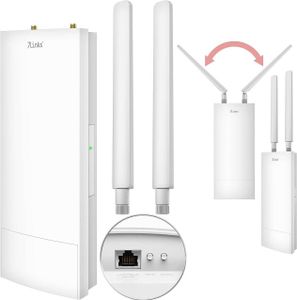 7links WLR-1260 Outdoor WLAN-Repeater – WiFi 6, 3000 Mbit/s, PoE, IP65, bis 150 m Reichweite