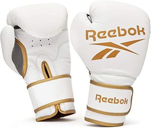 Reebok Boxhandschuhe 14 oz Boxing Gloves - Gold / White - Gr. L, RSCB-12010GD-14