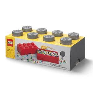 LEGO® Aufbewahrungsbox 8 - dunkelgrau