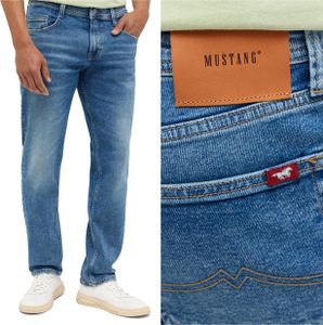 Mustang Denver Straight Denim Blue 1014878 5000 784 Herren -Denimhosen Mustang Denver Straight Denim Blue 1014878 5000 784 Herren -Denimhosen