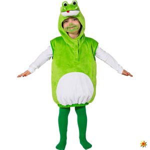 Kinder Kostüm Tier Overall Frosch Anton
