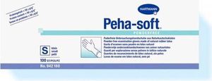 Peha-soft® powderfree Latexhandschuh Größe XS 100 Stück Latex-Handschuh