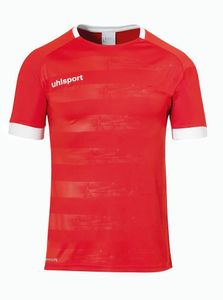 Uhlsport DIVISION II TRIKOT KURZARM rot/weiß