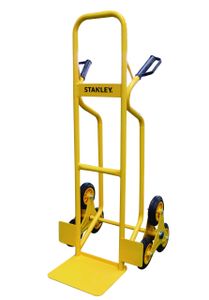 Stanley Sackkarre HT523 - Tragfähigkeit bis zu 200KG - Transportwagen mit 3-Rad-Kippsystem - 59 x 52 x 119 CM - Stahl - Gelb
