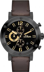 s.Oliver Herren Uhr Armbanduhr SO-3096-LC