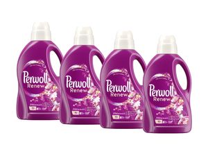 Perwoll Renew Blütenrausch Flüssigwaschmittel Color Waschmittel (4x25WL)