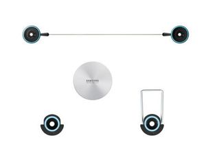 Samsung WMN3000AX, 50 kg, 81.28 cm (32"), 1.016m (40"), 1.5 cm, Schwarz, Edelstahl, LED TV: 2013: UE40F7000 2012: ES6500 series (32"  40")