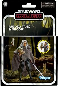 Hasbro Star Wars: The Mandalorian Vintage Collection Actionfigur 2022 Ahsoka Tano & Grogu 10 cm HASF5576
