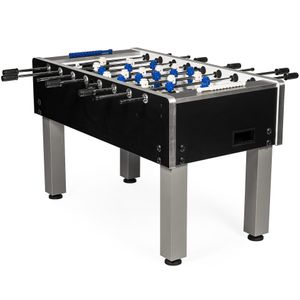 Kickertisch - mit Metallbeinen - Profi Tischkicker - 143x76x90cm - BuckShot Premier 5000 - Tischfußball