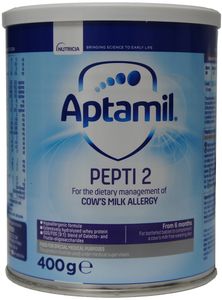 Aptamil Pepti 2 - 400g - Für Babys, Die Gegen Kuhmilch Allergisch Sind