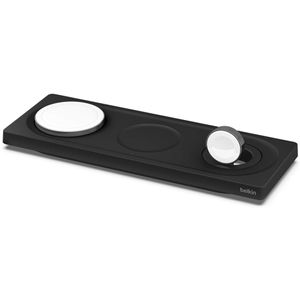 Belkin drahtloses 3-in-1 Ladepad für MagSafe iPhone 12/13 schwarz