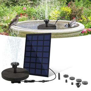 Jopassy Solar Teichbelüfter Solar Springbrunnen 2.5W Solar Brunnen Solarpumpe Luftpumpe Sauerstoffpumpe für Garten Teich Aquarium
