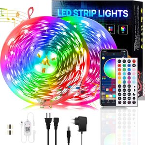 LED Strip, LED- Streifen, Lichtstreifen, Lichterketten, Bluetooth, 20M, 18 Lichter/M