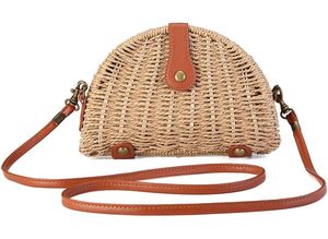 Borbonese Baumwolle Handtaschen in Natur Damen Taschen Clutches und Abendtaschen 