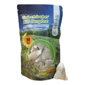 Oligri Griechischer BIO Bergtee aus Kozani - Sideritis Scardica - Bergtee Teebeutel a 2g