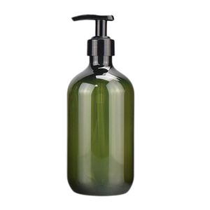 Nachfüllbare Leere Shampooflaschen, 500 ml Seifenspender Flaschen für Flüssigseife Shampoo Conditioner Duschgel Kunststoffpresse Spender