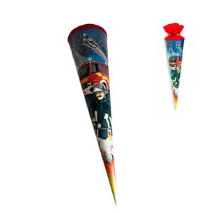 Zuckertüte, Schultüte-Feuerwehr von Goldbuch aus verstärktem Lackkarton